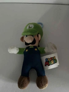 Super Mario 6” Plush Keychain Backpack Hanger Luigi Plush Soft Toy - Picture 1 of 3