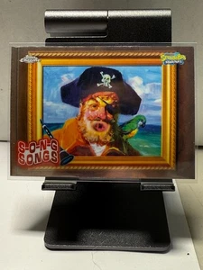 2025 Topps Chrome Bob Esponja Pantalones Cuadrados 25th Bob Esponja S-O-N-G Songs #S-15 - Imagen 1 de 2