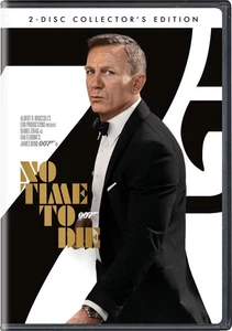 No Time To Die + Skyfall + Quantum Of Solace + Licence To Kill DVD 007  - Picture 1 of 4