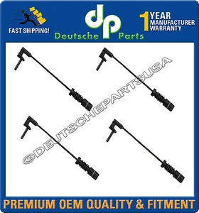 MERCEDES W129 W140 FRONT REAR BRAKE PAD WEAR SENSOR SENSORS INDICATOR 4Pc SET - Picture 1 of 1