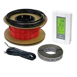 Under Tile Floor Heating System 120V Heating Cable (15 sqft), Electric Radian... - Picture 1 of 3