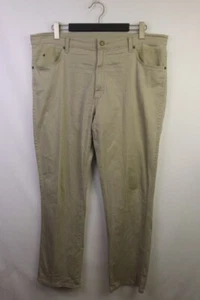 Wrangler Beige Cotton Straight Leg 5-Pockets Medium Wash Chino Pant W40xL32 - Picture 1 of 21