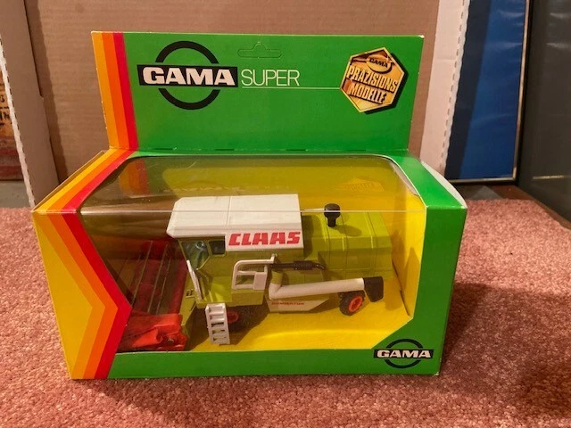 Claas Gama Super Combine Vintage Original in display style box 1/43 - Image 1 of 4