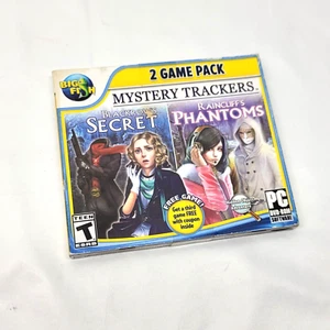 Mystery Trackers BLACKROW'S SECRET + RAINCLIFF'S PHANTOMS Hidden Object PC New - Picture 1 of 10