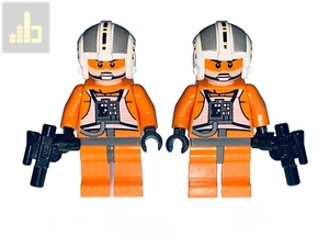 LEGO STAR WARS X2 PILOTOS REBELDES PERSONALIZADOS (CONSTRUCTOR DEL EJÉRCITO) CON CASCOS DE COLECCIÓN - NUEVO - Imagen 1 de 3