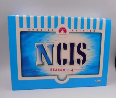 NCIS SEASON 1-4 DVD BLUE VELVET BOX SET OF 24 DVD SET RARE HTF SPECIAL EDITION - Image 1 of 4