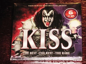 KISS: The Best, The Rest, The Rare - Radio Broadcasts 1984-1992 6 CD Set UK NEW - Picture 1 of 2