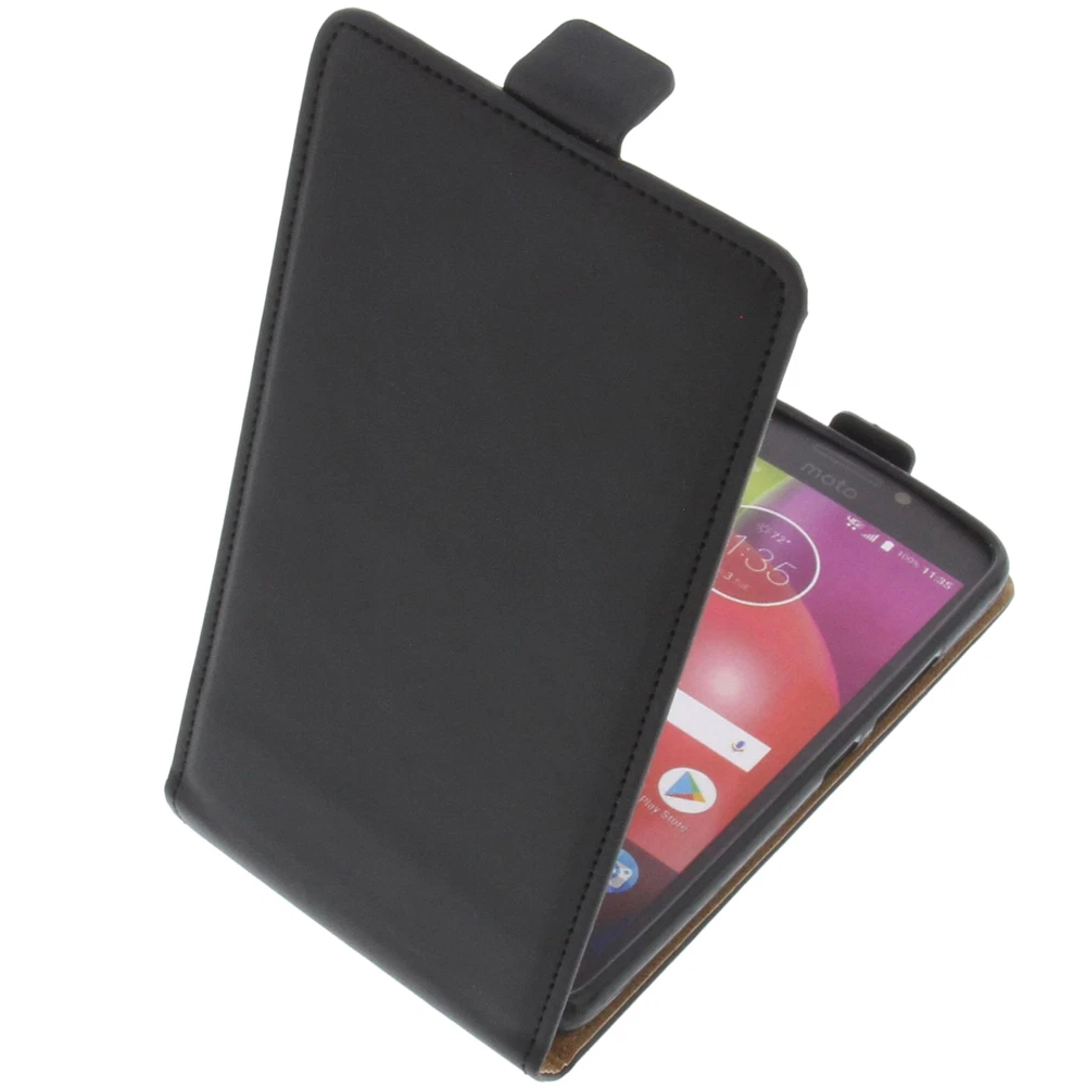 Custodia Cadorabo per Motorola MOTO E4 in VERDE con slot per schede, custodia protettiva a 360 gradi, custodia a libro in Finto cuoio per telefoni cellulari
