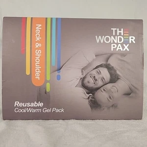 The Wonder Pax Reusable Cool/Warm Gel Pack Neck & Shoulder Pain Relief Green  - Picture 1 of 4