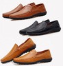 Mens Casual Genuine Leather Shoes Slip On Moccasins Loafers Driving Shoes US7-13