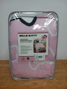 Hello Kitty Microfiber Twin Comforter 64in X 86in PINK - Picture 1 of 9
