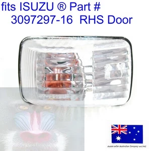 fits ISUZU 12V RHS Side Door Indicator light lamp FXR FXY FXZ FYH FYJ 3097297-16 - Picture 1 of 8