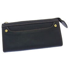Marc Jacobs Wallet Purse Long Wallet Black Pink Woman Authentic Used Y2705