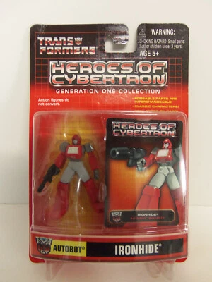Transformers Heroes of Cybertron IRONHIDE PVC Action Figure MISB SEALED NEW - Image 1 of 2