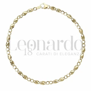 Bracciale catenina cerini oro giallo 18kt grammi 2,40 cm21 - Picture 1 of 1