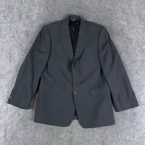 Brooks Brothers Blazer Mens 37S Gray Wool 2-Button Jacket 346 Stretch - Picture 1 of 16