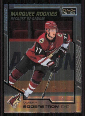 2020-21 O-Pee-Chee Platinum #155 Victor Soderstrom RC - Image 1 of 2
