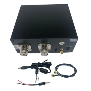 Black SDR Transceiver Switch Antenna Sharer Device 160MHz TR Switch Box 100W - Zdjęcie 1 z 9