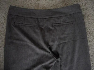 Rafaella Slacks Brown White Small Checkered Pattern sz 10 waist 32 inseam32 Bell - Picture 1 of 11
