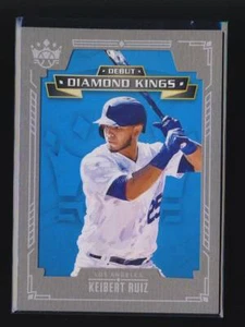 Marco gris Diamond Kings 2021 debut Diamond Kings #14 Keibert Ruiz BX5 - Imagen 1 de 2