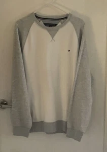 TOMMY HILFIGER Herren Sweatshirt XXL Crewneck Raglan Pullover Sweater KOSTENLOSER VERSAND - Bild 1 von 12