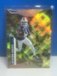 Espejo Illusions 2022 Stephen Diggs #/299 diamante amarillo🔥NFL Buffalo Bills - Imagen 1 de 3