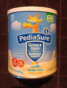 PediaSure Grow & Gain Non-GMO Shake Mix Powder Vanilla - 14.1oz (ZZ12)