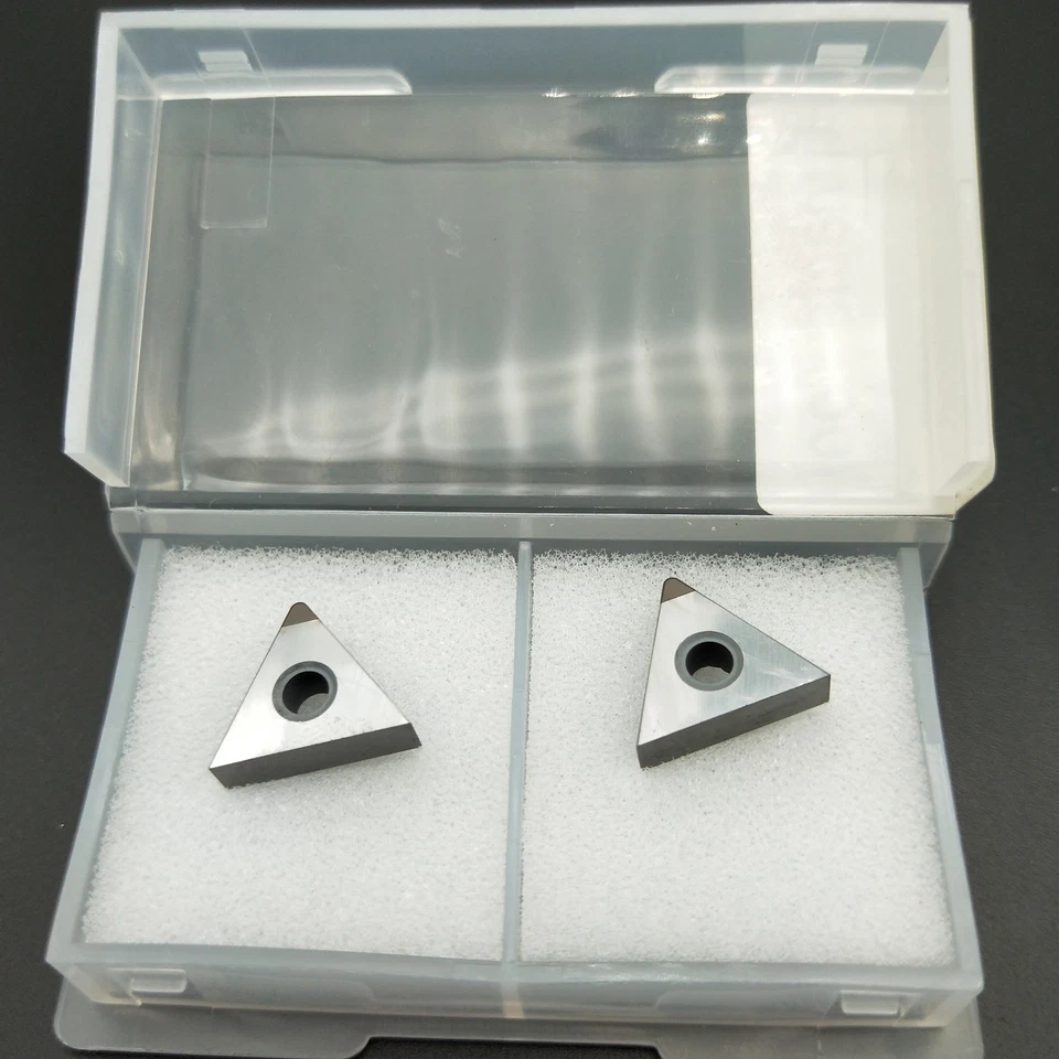 2pcs Tnmg160408 CBN Carbide Inserts for Steel Diamond CNC Turning Insert