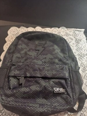 Skechers Green & Black Backpack/ Laptop Bag School/Book/Gym Bag Very Clean - Image 1 of 4