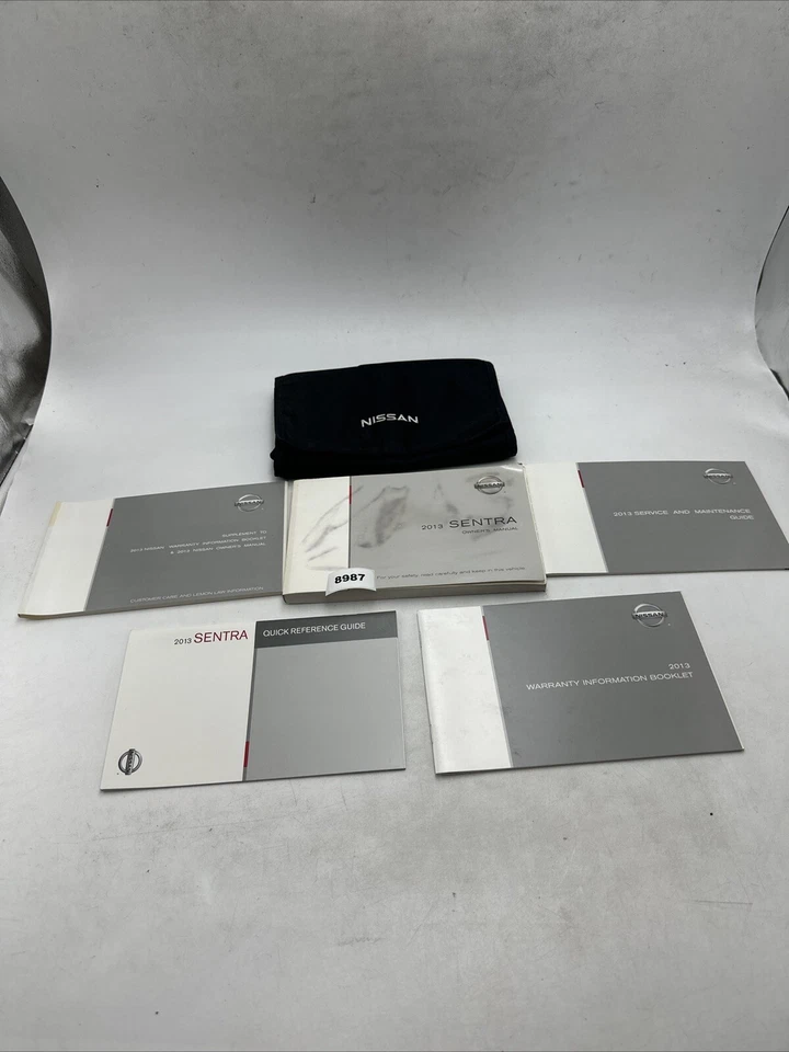 2013 Nissan Sentra owners manual - Image 1 of 4