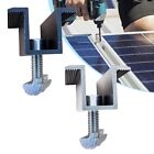 Heavy Duty Aluminum Alloy Solar Panel Clamp Bracket Set for 30mm 35mm Modules