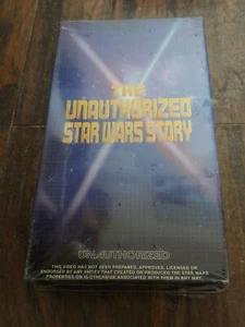 The Unauthorized Star Wars Story ๐ผ VHS Tape Factory Sealed New 1st Print RARE!! - Picture 1 of 5