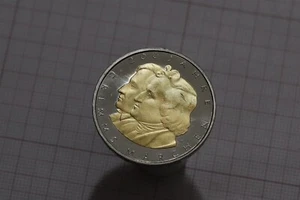 🧭🇩🇪 ALEMANIA 10 EUROS 2012 ESMALTE DORADO GRIMMS BROTHERS B79 #1740 - Imagen 1 de 2