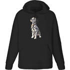 'Dalmation Puppy' Adult Hoodie / Hooded Sweater (Ho031091)
