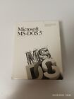 Microsoft Ms-Dos 5 Scatola, Manuale E Floppy Installazione Raro Vintage