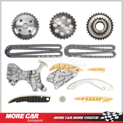 Kit de corrente de distribuição adequado para 2005-2007 Volkswagen Jetta Beetle Rabbit 2.5L L5 DOHC - Imagem 1 de 4