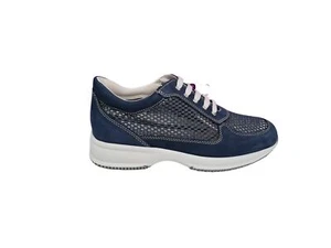 Dream By Fly Flot Zapatos Bajos Con Cordones, Mujer (Azul) - Imagen 1 de 6