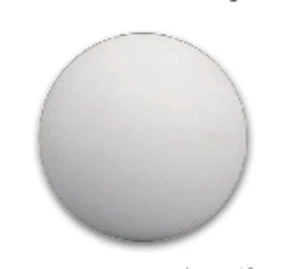 Pelota De Kicker De Corcho, Blanca, Suave Y Silenciosa. NUEVO - Imagen 1 de 1