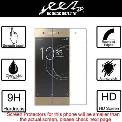 Tempered Glass Film Screen Protector For Sony Xperia XA1 No curved - image 1 of 4