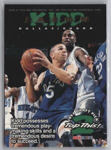 1994-95 Hoops Dallas Mavericks 76ers Card #422 Jason Kidd TOP/Shawn Bradley