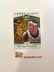 2017-18 Donruss Optic #21 Myles Turner Court Kings Pacers SPEDIZIONE GRATUITA - Foto 1 di 1
