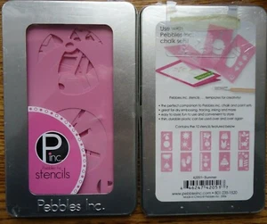 Schablone 10er Set Sommer Kieselsteine Badeanzug Wassermelone Sonne Fisch Schmetterling Gras  - Bild 1 von 2