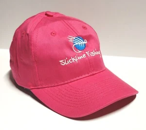 SLICKLINE FISHING Logo Embroidered Twill Dad Hat Ball Cap Baseball Hat 4 COLORS - Picture 1 of 35