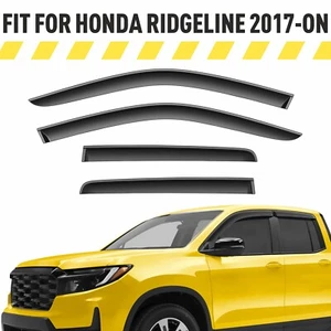 Protectores de lluvia viseras de ventilación para Honda Ridgeline 2017-2025 - Imagen 1 de 9