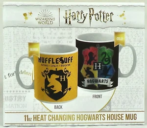 Harry Potter Wärme wechselnder Hufflepuff Hogwarts Haus Wappen Becher Tasse Tee Kaffee - Bild 1 von 12