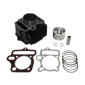 54mm Big Bore Cylinder+Piston Gasket Kit For 125cc Engine Go Kart Pit Dirt Bike - Foto 1 di 9