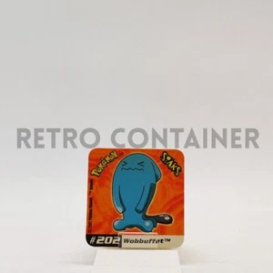NINTENDO POKEMON STAKS PANINI 2002 Card Magnet Series 1 - # 202 Wobbuffet - Picture 1 of 1