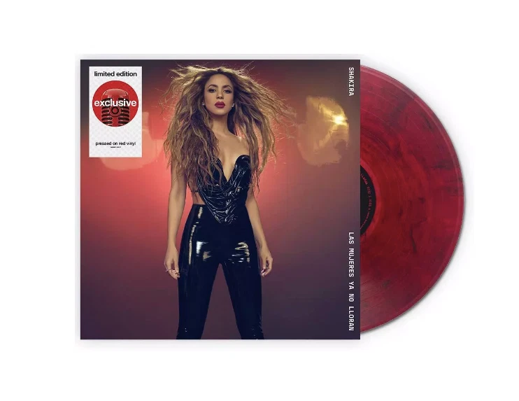 Shakira - Las Mujeres Ya No Lloran (Limited Edition, Red Vinyl LP) NEW !!! - Image 1 of 1