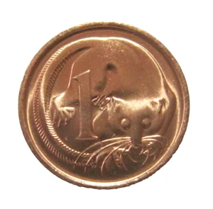 AUSTRALIEN. 1 CENT, 1981. BRILLANT UNZIRKULIERT. ELIZABETH II. KOSTENLOSER VERSAND. - Bild 1 von 3