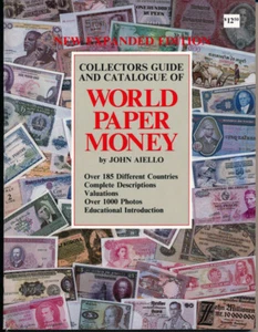 HN Aiello John Collectors Guide and Catalogue of WORLD PAPER MONEY a362 - Picture 1 of 3